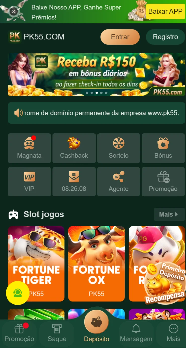 pk55 Conheça jogos oficiais Ganhe Bônus